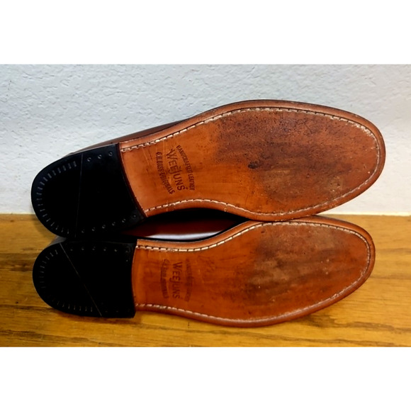 G.H. Bass Weejuns Lexington Loafers Men’s 12D Tassel Leather NEAR MINT - Picture 5 of 7